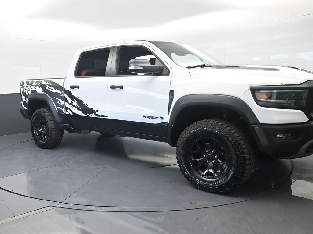 Used 2022 Bright White Clearcoat Ram TRX image 8
