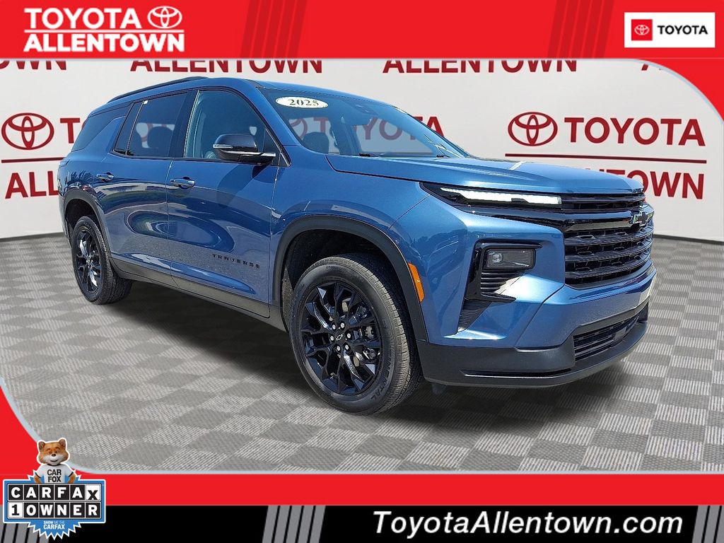 Lakeshore Blue Metallic 2025 Chevrolet Traverse SUV / Crossover Four-Wheel Drive 8-Speed Automatic
