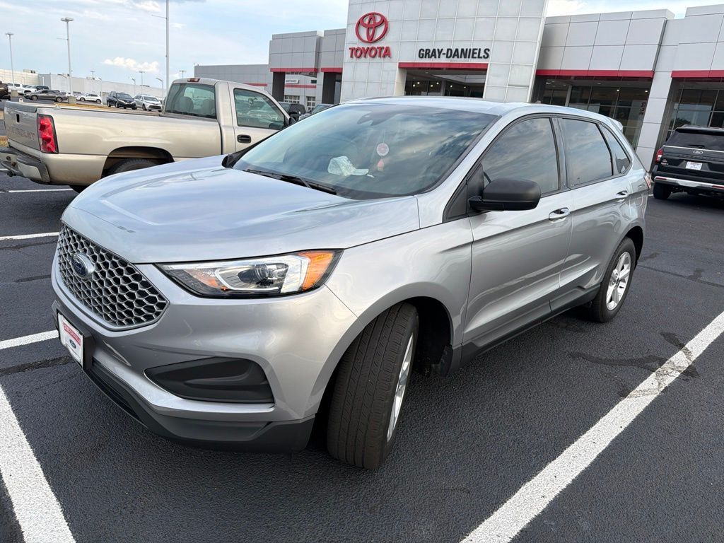 Silver Metallic 2024 Ford Edge SUV / Crossover All-Wheel Drive 8-Speed Automatic