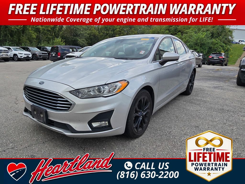 Ingot Silver 2019 Ford Fusion Sedan Front-Wheel Drive 6-Speed Automatic