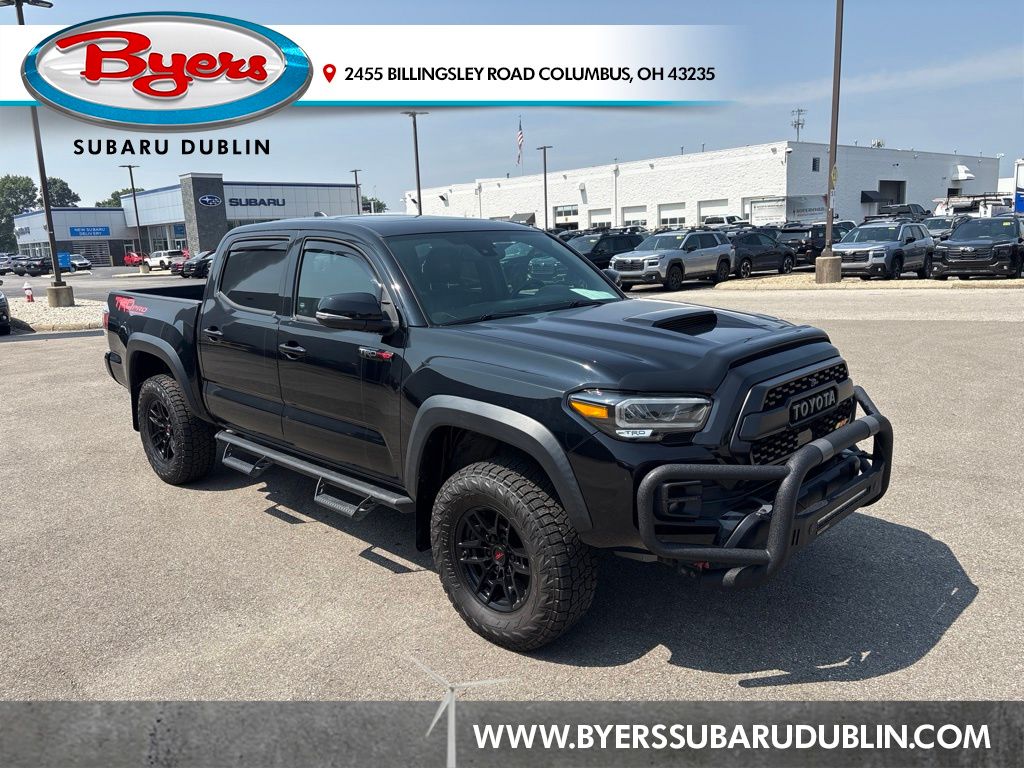 Midnight Black Metallic 2020 Toyota Tacoma Pickup Truck Four-Wheel Drive 6-Speed Automatic