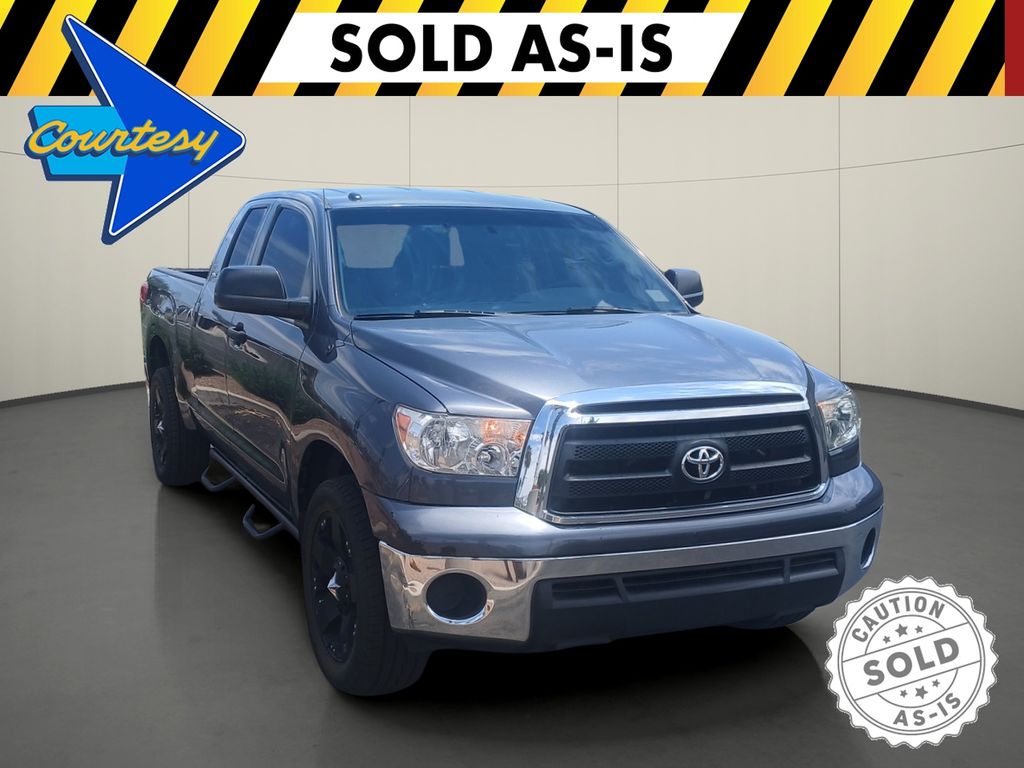Blue 2010 Toyota Tundra Pickup Truck 4X2 6-Speed Automatic