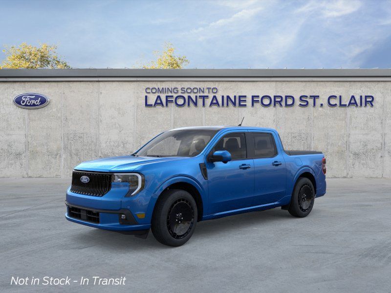 Blue 2026 Ford Maverick Pickup Truck All-Wheel Drive 7-Speed Automatic