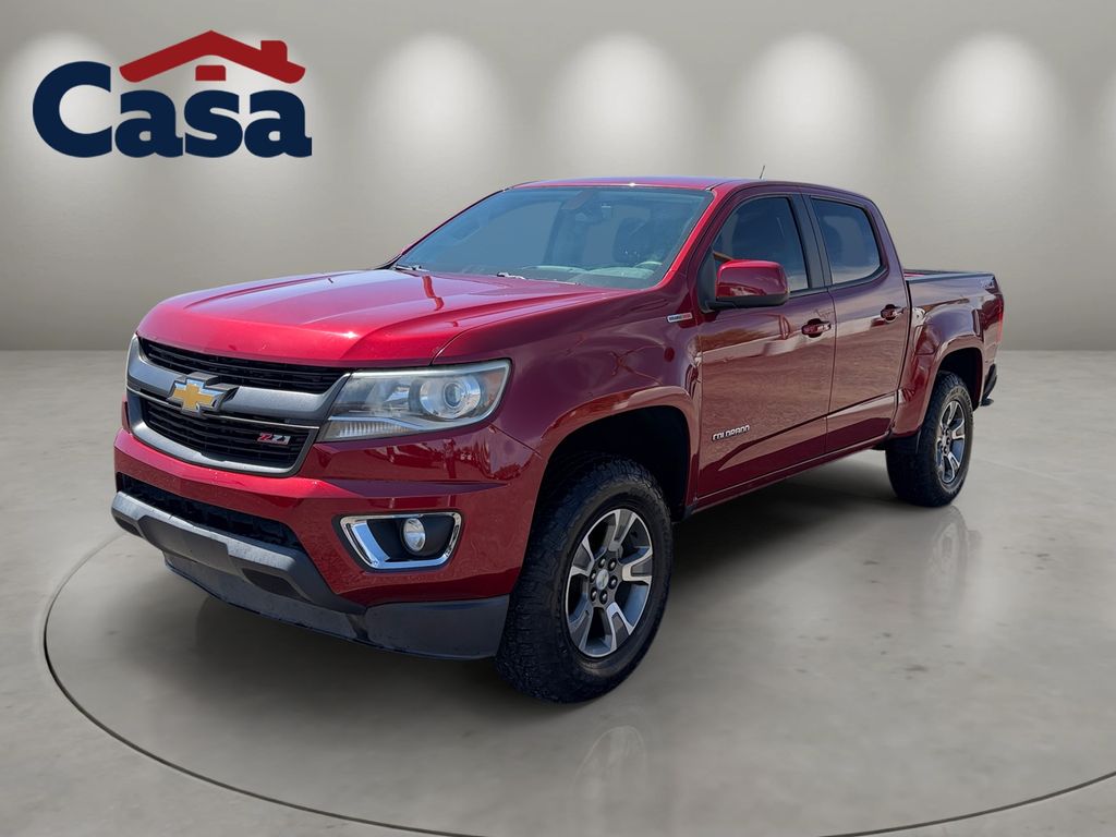 Cajun Red Tintcoat 2017 Chevrolet Colorado Pickup Truck Four-Wheel Drive 6-Speed Automatic