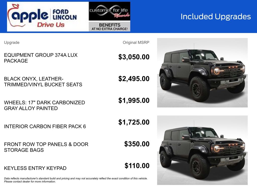 2023 Ford Bronco Raptor