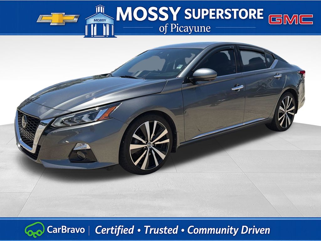 Gray (Gun Metallic) 2020 Nissan Altima 2.5 Platinum FWD Sedan Front-Wheel Drive Continuously Variable Transmission