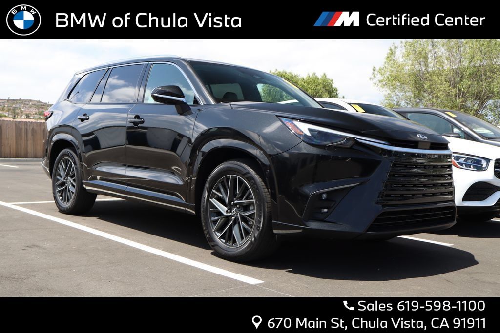 Black (Caviar) 2024 Lexus TX SUV / Crossover All-Wheel Drive 8-Speed Automatic