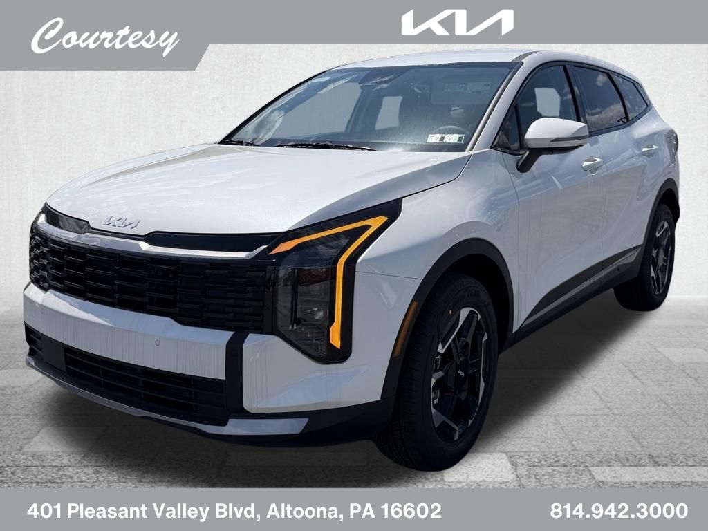 Snow White Pearl 2026 Kia Sportage Hybrid SUV / Crossover All-Wheel Drive 6-Speed Automatic