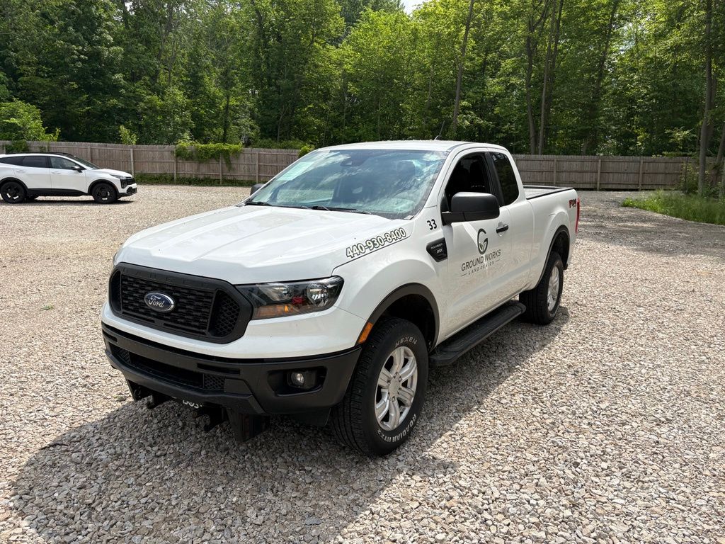 Oxford White 2020 Ford Ranger XL SuperCab 4WD Pickup Truck Four-Wheel Drive Automatic