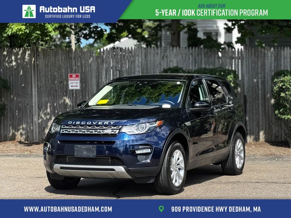 Blue 2017 Land Rover Discovery Sport HSE SUV / Crossover All-Wheel Drive 9-Speed Automatic