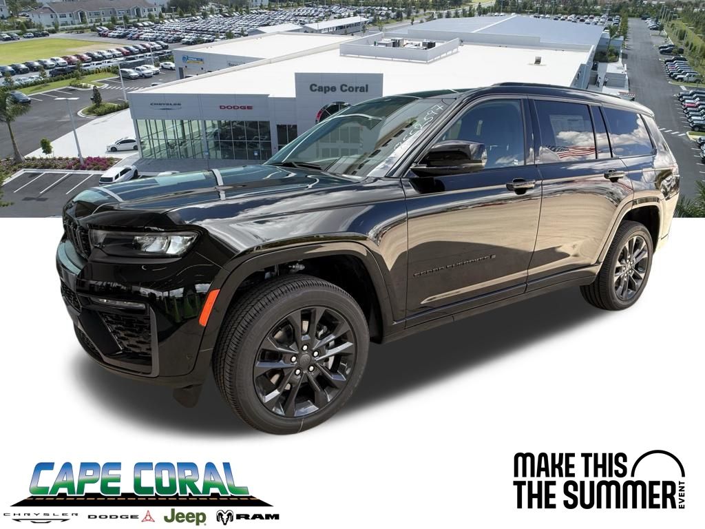 Diamond Black Crystal Pearlcoat 2026 Jeep Grand Cherokee L SUV / Crossover Four-Wheel Drive 8-Speed Automatic
