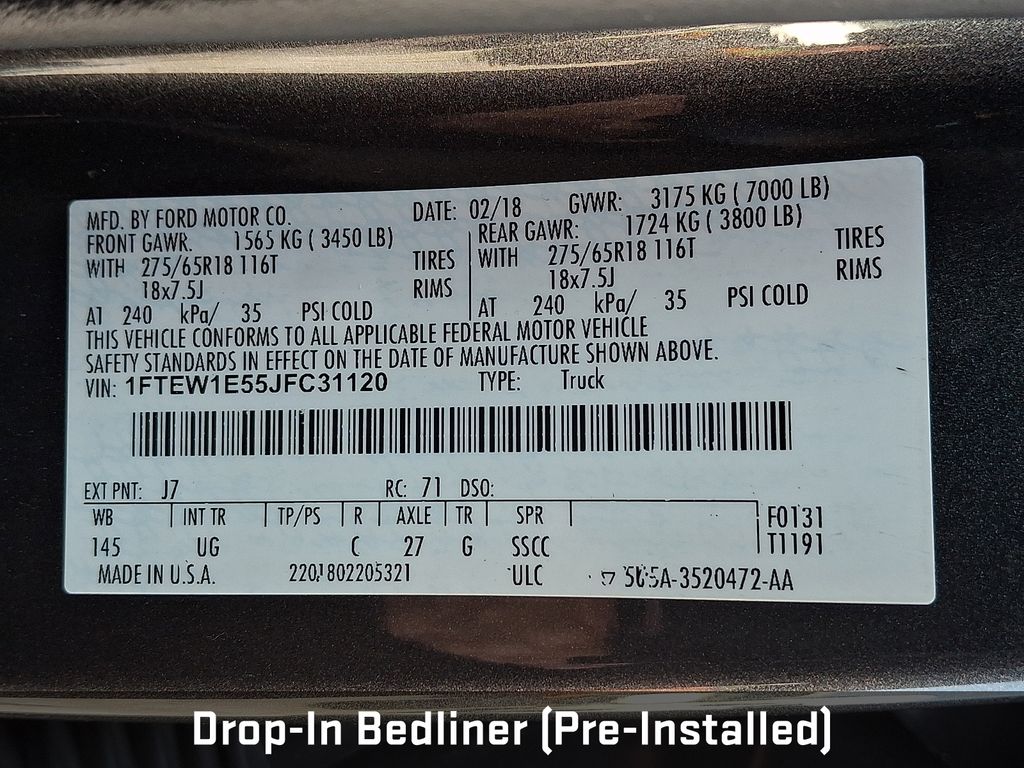 2018 Ford F-150 XLT Gray at Luther Ford