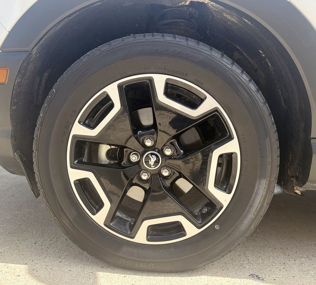 2024 Ford Bronco Sport Outer Banks White at Joe Myers Mazda Kia