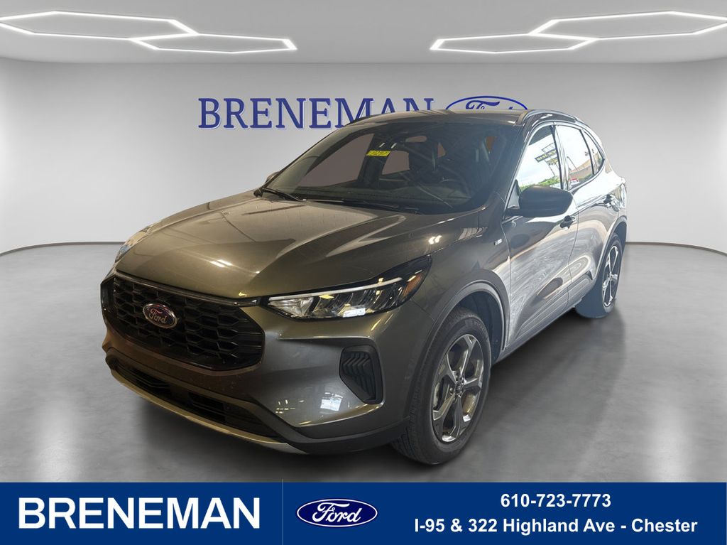 Gray Metallic 2025 Ford Escape SUV / Crossover All-Wheel Drive 8-Speed Automatic