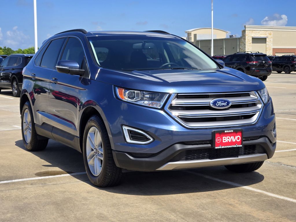 2018 Ford Edge SEL Blue at Bravo Nissan