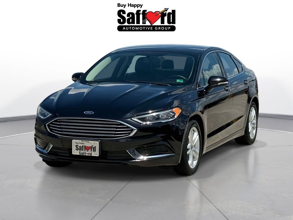 Used 2018 Black Ford SE image 2