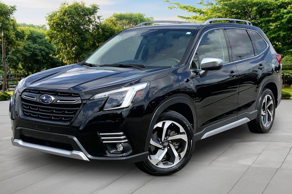 Crystal Black Silica 2023 Subaru Forester SUV / Crossover All-Wheel Drive Continuously Variable Transmission