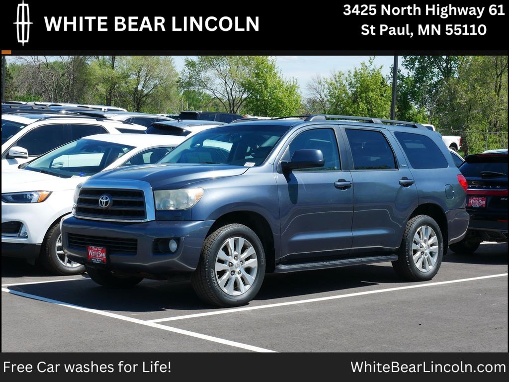 Blue 2008 Toyota Sequoia SR5 5.7L 4WD SUV / Crossover Four-Wheel Drive 6-Speed Automatic Overdrive