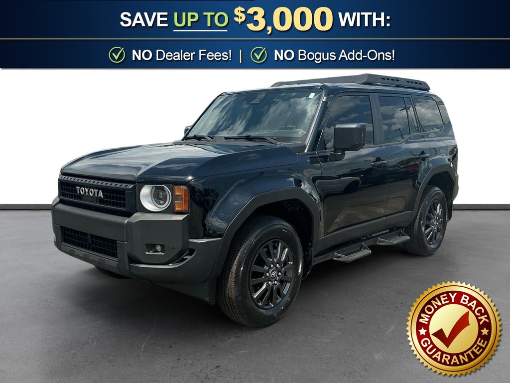 Black 2025 Toyota Land Cruiser SUV / Crossover Four-Wheel Drive 8-Speed Automatic