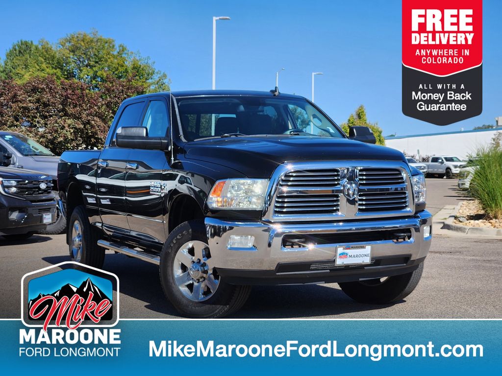 Black Clearcoat 2014 RAM 2500 Pickup Truck Four-Wheel Drive 6-Speed Automatic