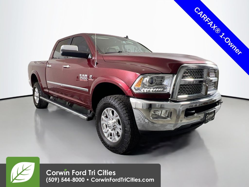 Delmonico Red Pearlcoat 2018 RAM 2500 Pickup Truck Four-Wheel Drive 6-Speed Automatic