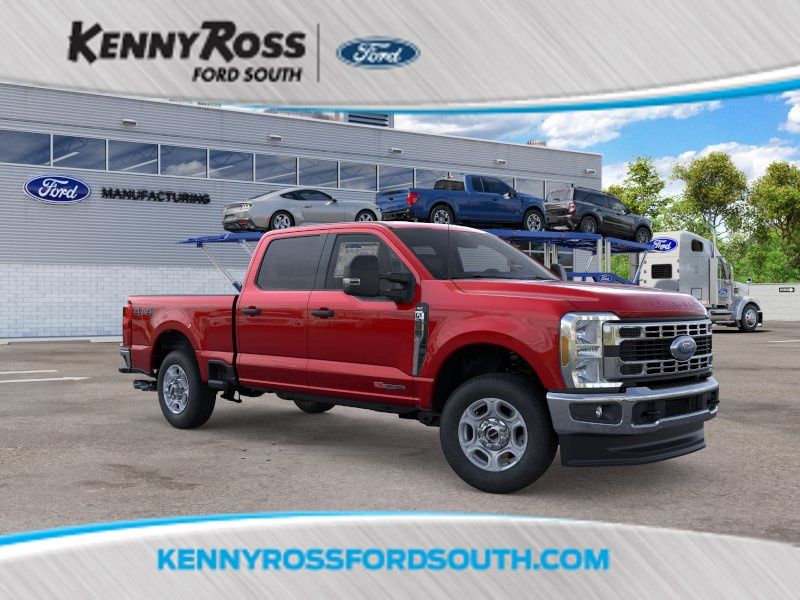 Ruby Red Metallic Tinted Clearcoat 2026 Ford F-250 Super Duty Pickup Truck Four-Wheel Drive Automatic