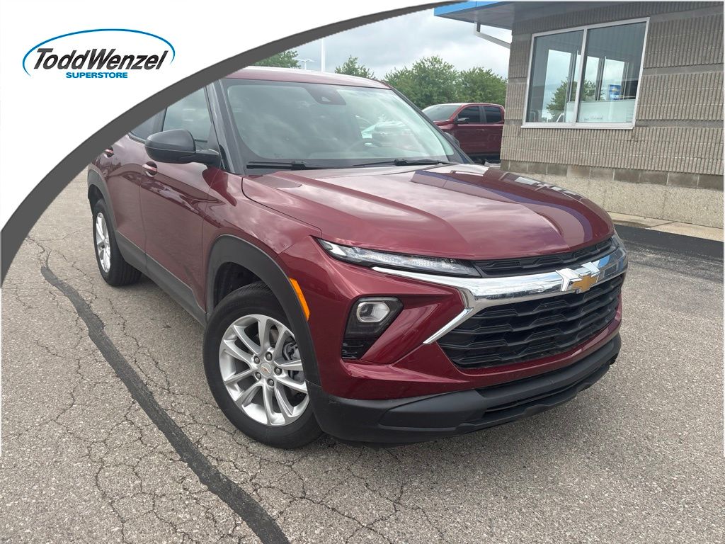 Red (Crimson Metallic) 2025 Chevrolet Trailblazer LS FWD SUV / Crossover Front-Wheel Drive Continuously Variable Transmission