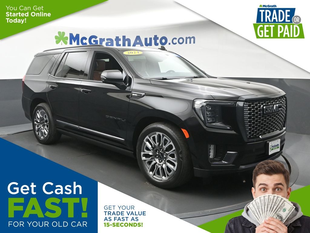 Onyx Black 2024 GMC Yukon SUV / Crossover Four-Wheel Drive