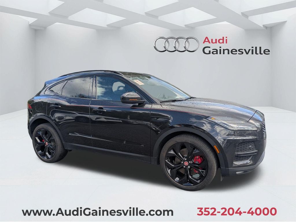 Black 2022 Jaguar E-PACE SUV / Crossover All-Wheel Drive 9-Speed Automatic