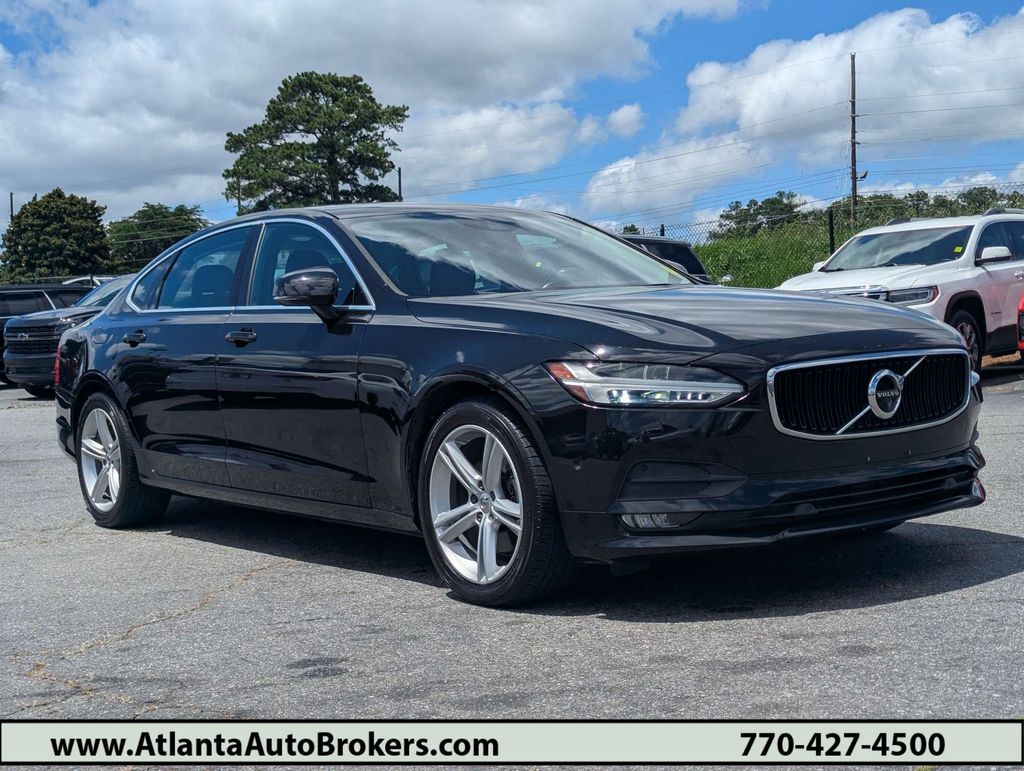 Onyx Black Metallic 2018 Volvo S90 Sedan All-Wheel Drive Automatic