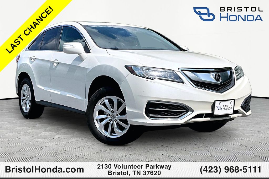 White Diamond Pearl 2017 Acura RDX SUV / Crossover All-Wheel Drive 6-Speed Automatic