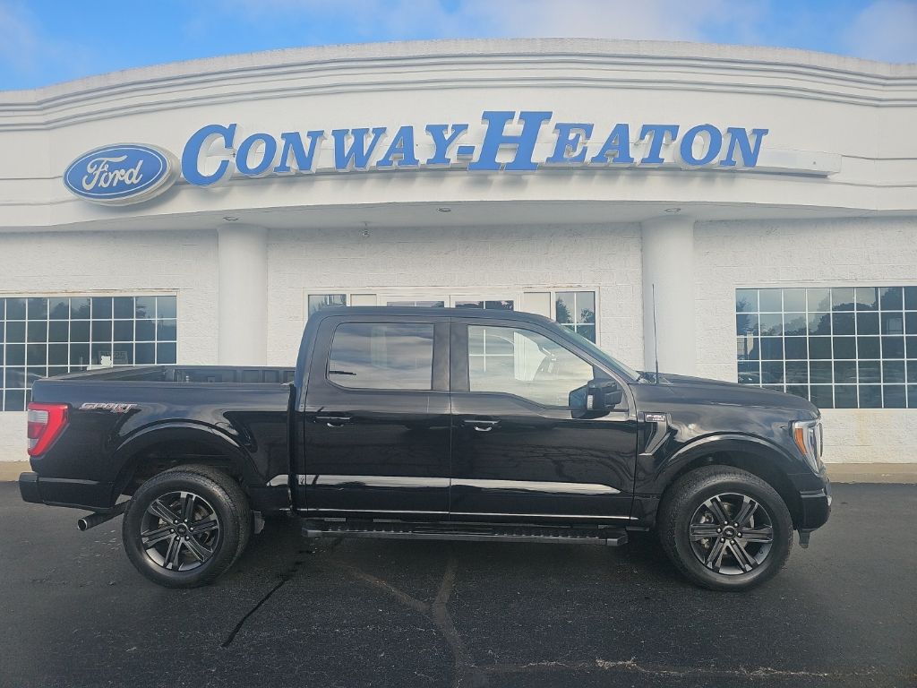 Agate Black Metallic 2023 Ford F-150 Pickup Truck Four-Wheel Drive Automatic