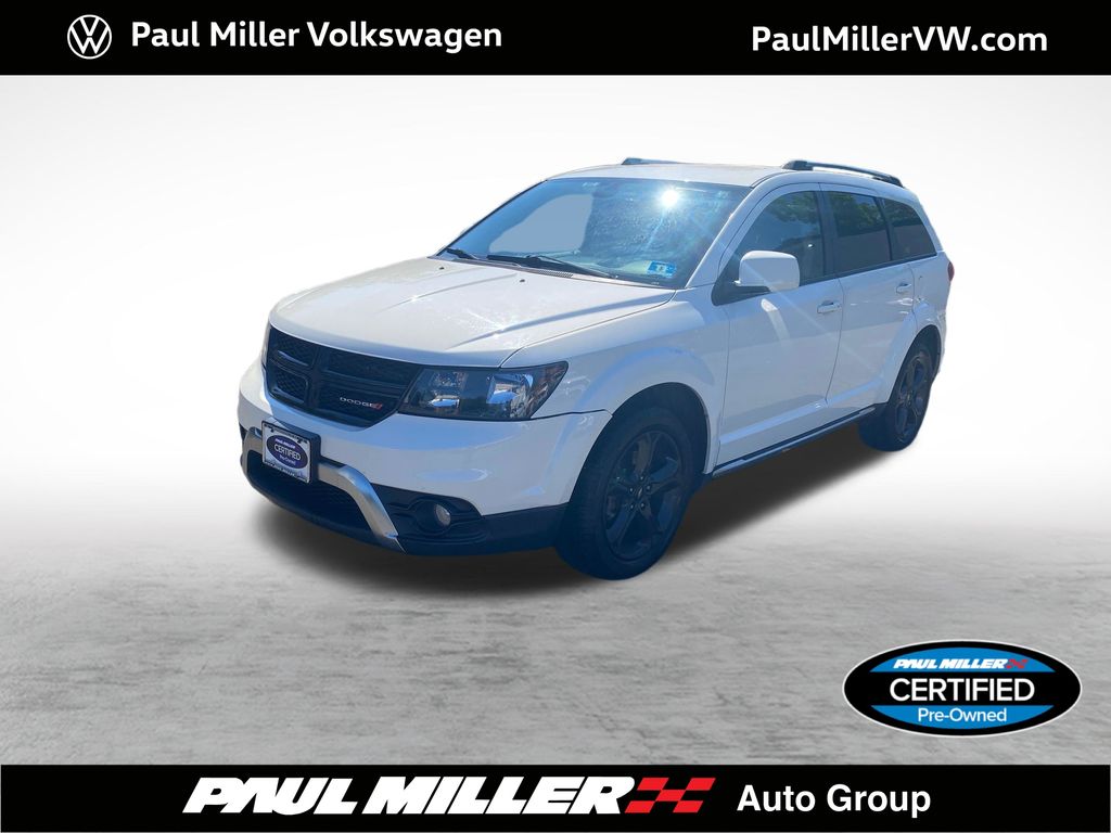 Vice White 2018 Dodge Journey Crossroad AWD SUV / Crossover All-Wheel Drive 6-Speed Automatic