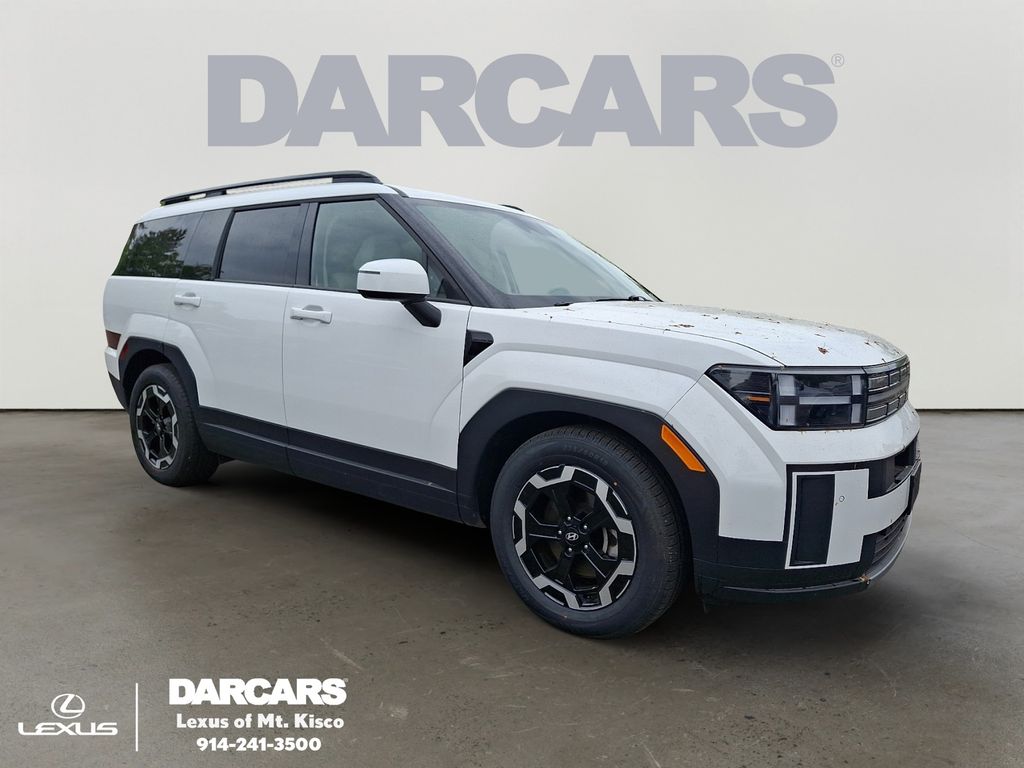 Serenity White 2025 Hyundai Santa Fe SUV / Crossover All-Wheel Drive Automatic