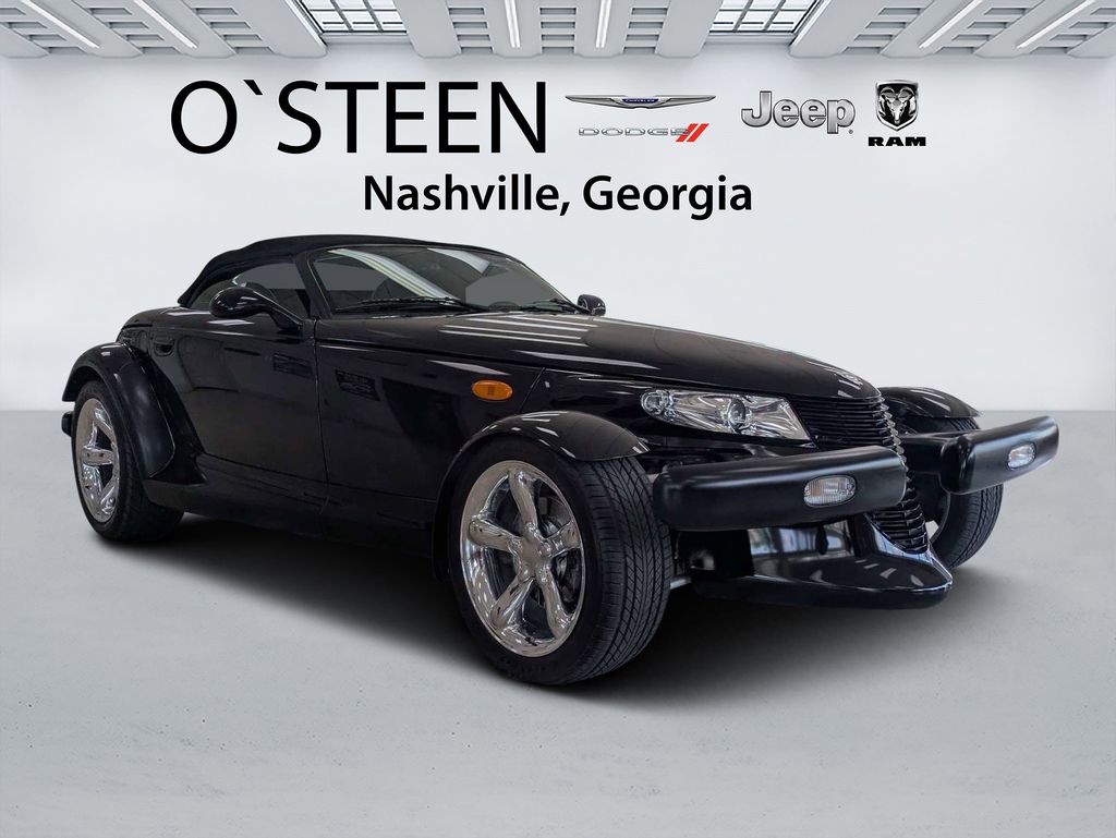Black 2000 Plymouth Prowler Convertible Rear-Wheel Drive 4-Speed Automatic