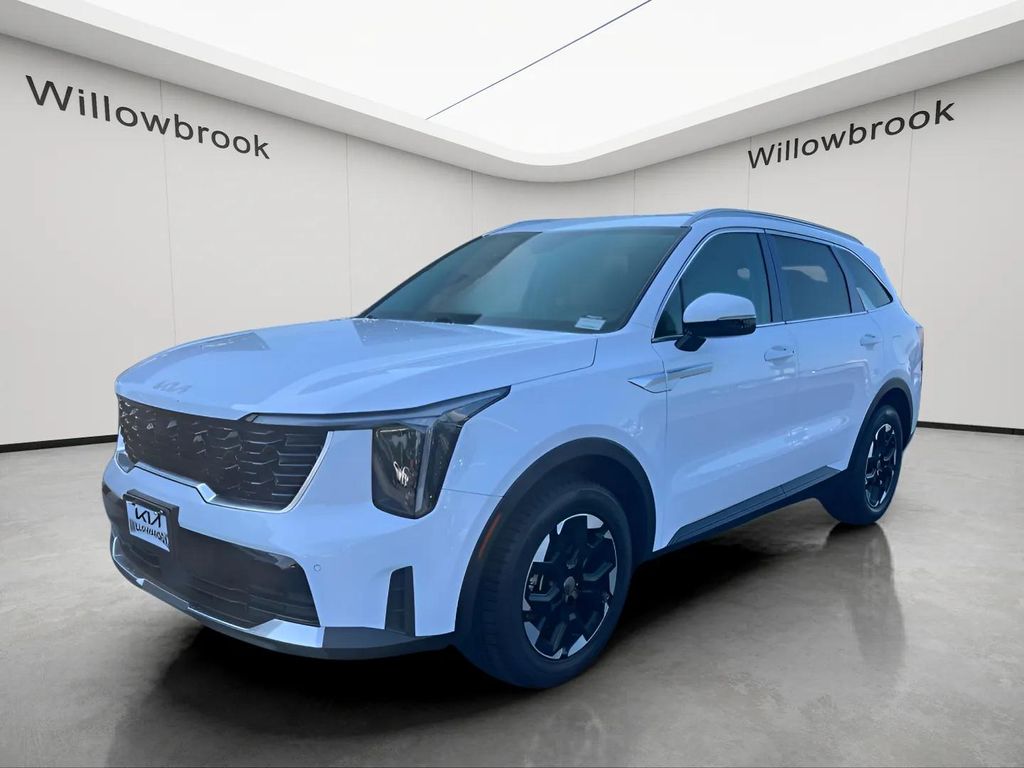 Glacial White Pearl 2024 Kia Sorento SUV / Crossover Front-Wheel Drive 8-Speed Automatic