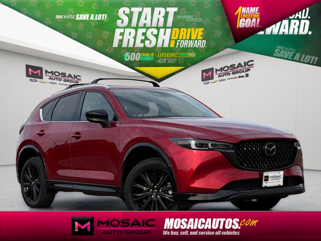Soul Red Crystal Metallic 2024 Mazda CX-5 2.5 Turbo Premium AWD SUV / Crossover All-Wheel Drive 6-Speed Automatic
