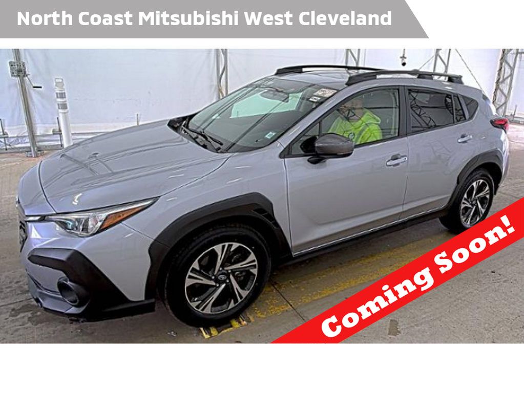Ice Silver Metallic 2024 Subaru Crosstrek Premium AWD SUV / Crossover All-Wheel Drive Continuously Variable Transmission