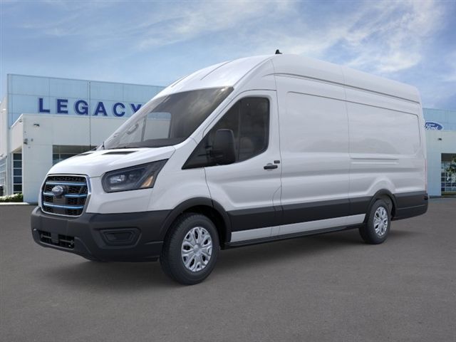 Oxford White 2025 Ford E-Transit 350 High Roof Extended LB RWD Van Rear-Wheel Drive Automatic