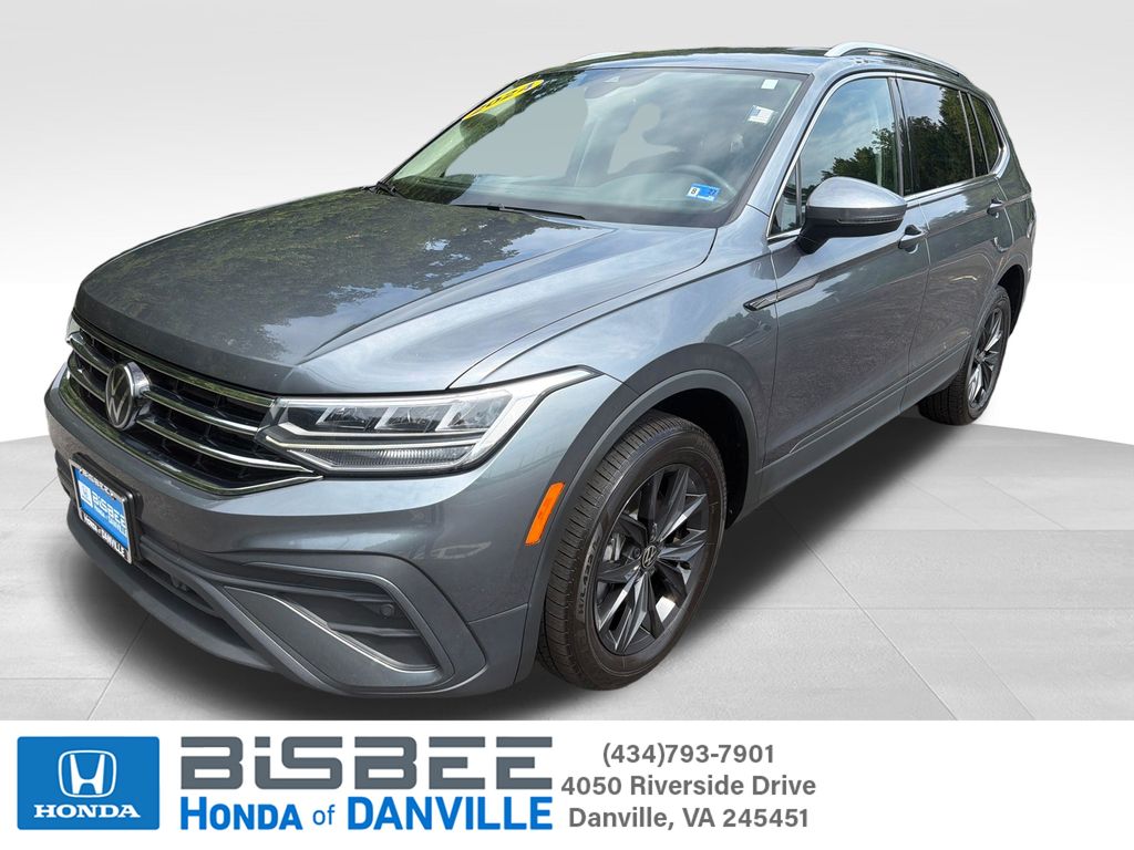 Platinum Gray Metallic 2024 Volkswagen Tiguan SUV / Crossover All-Wheel Drive 8-Speed Automatic