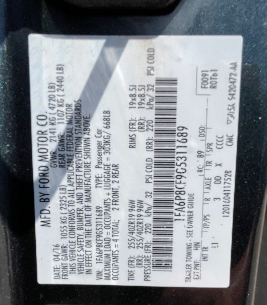 2016 Ford Mustang GT Premium Gray at Emmons Autoplex
