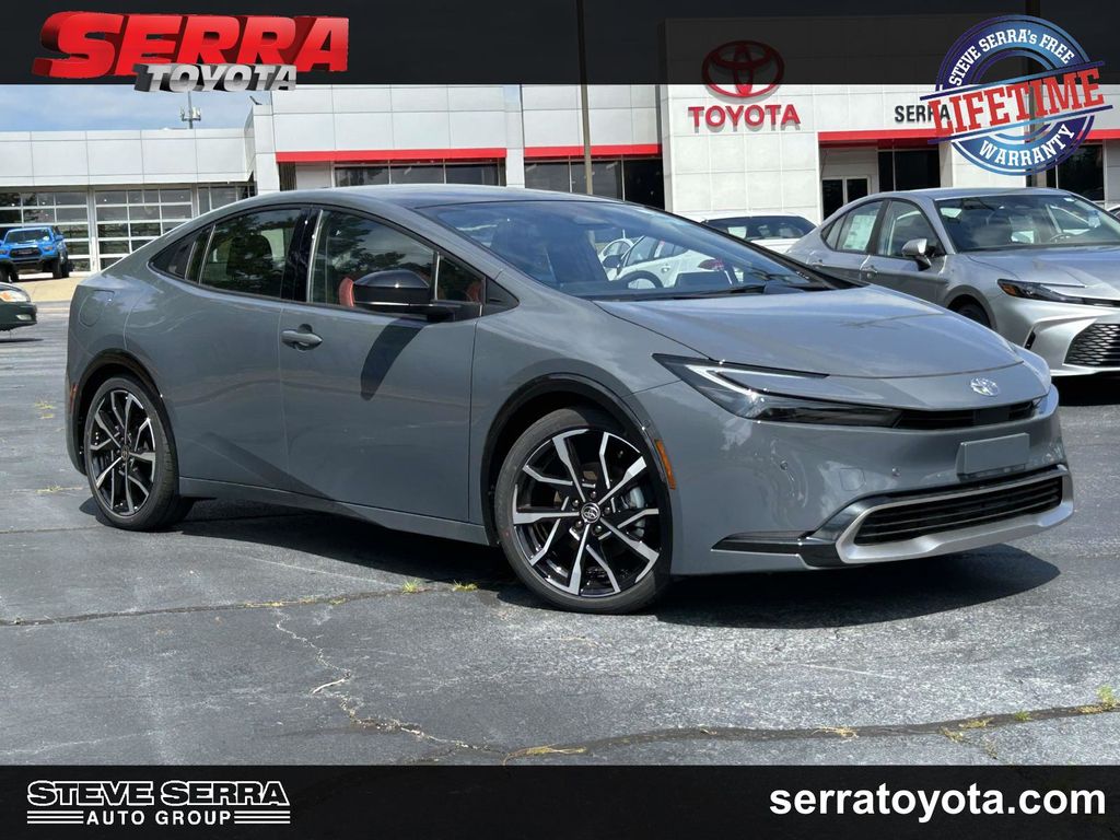 Gray 2026 Toyota Prius Plug-In Hybrid Hatchback Front-Wheel Drive Continuously Variable Transmission