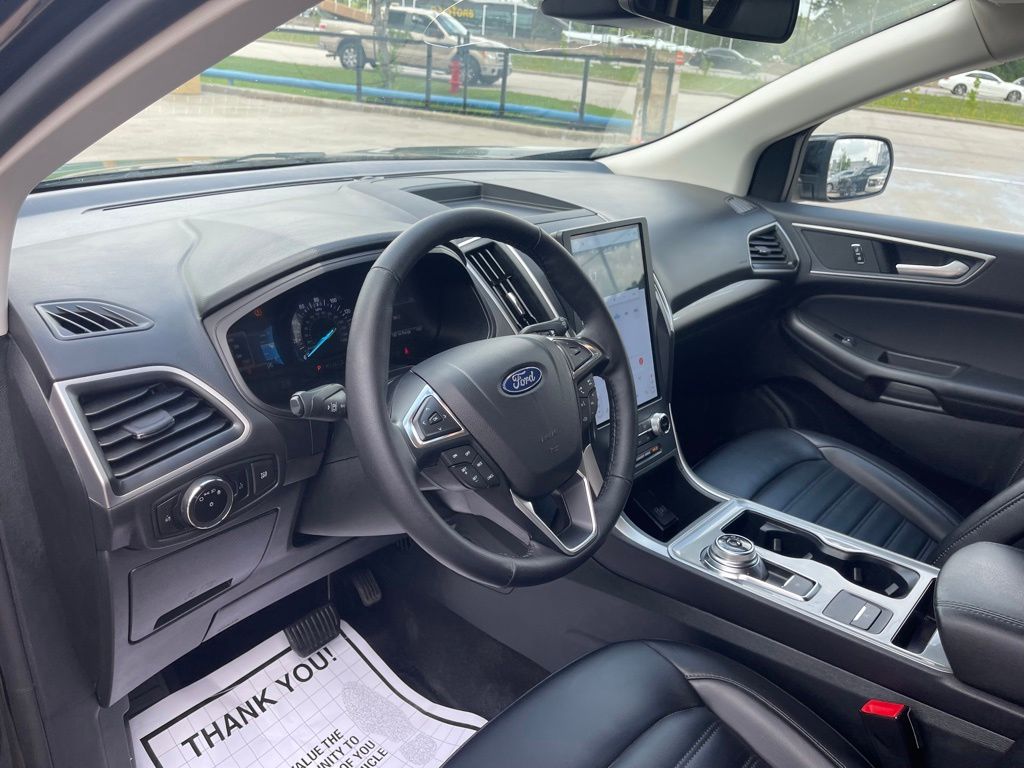 2023 Ford Edge SEL Black at DeMontrond Ford