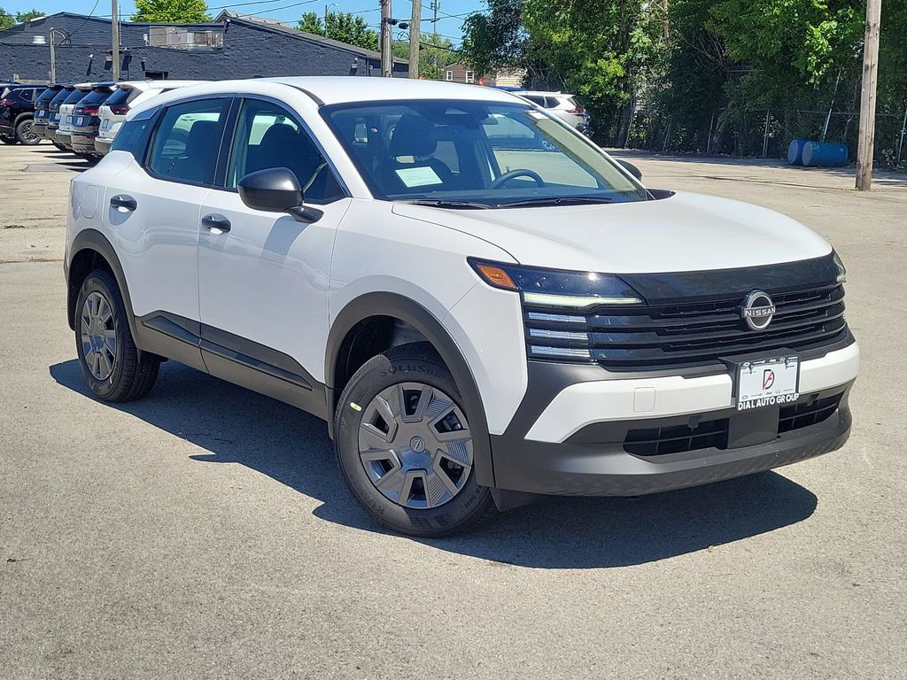 White (Fresh Powder) 2026 Nissan Kicks SUV / Crossover Front-Wheel Drive Continuously Variable Transmission
