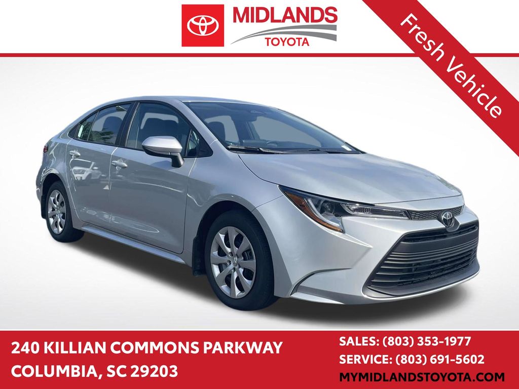 Classic Silver Metallic 2026 Toyota Corolla Sedan Front-Wheel Drive Continuously Variable Transmission