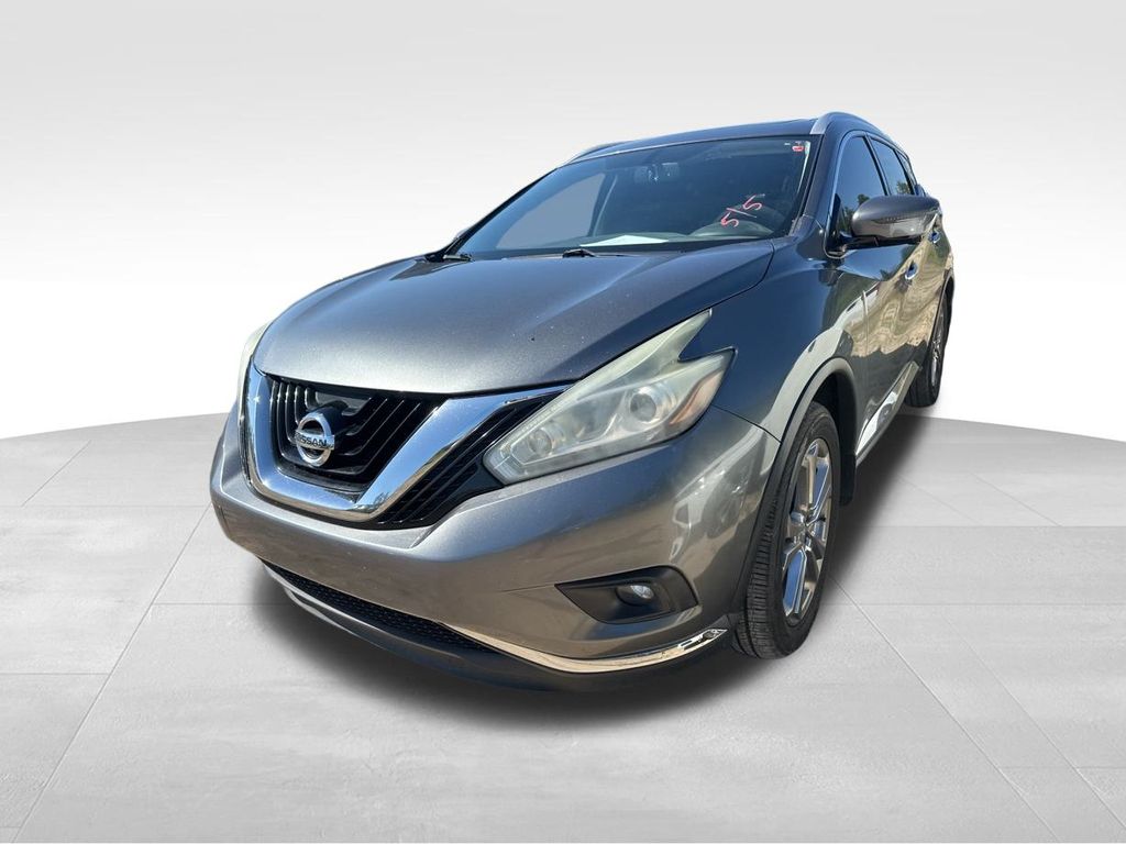 2015 Gun Metallic Nissan Murano Platinum FWD SUV