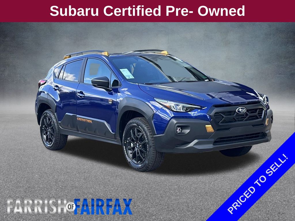 Sapphire Blue Pearl 2026 Subaru Crosstrek Wilderness AWD SUV / Crossover All-Wheel Drive Continuously Variable Transmission
