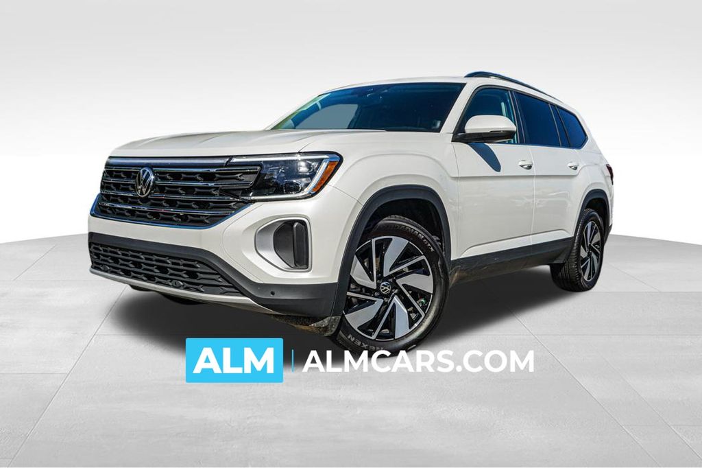 Opal White Pearl 2026 Volkswagen Atlas SUV / Crossover Front-Wheel Drive 8-Speed Automatic