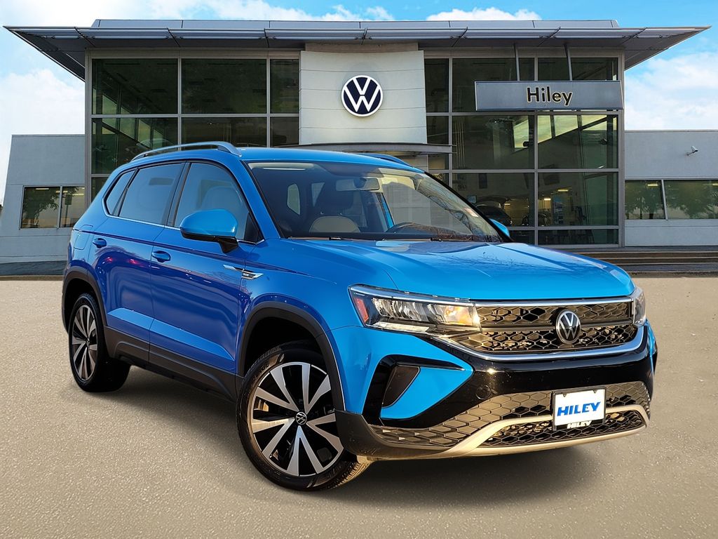 used 2022 Volkswagen Taos car, priced at $17,500