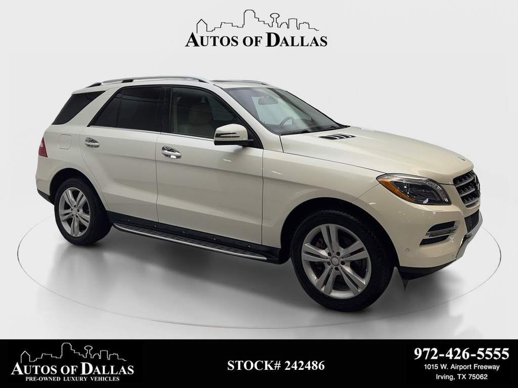 White 2013 Mercedes-Benz M-Class SUV / Crossover All-Wheel Drive 7-Speed Automatic